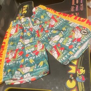 Flow Society Multicolor Graphic Shorts